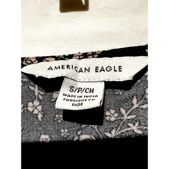 AMERICAN EAGLE Floral Print Top SIZE SMALL - Picture 5 of 5